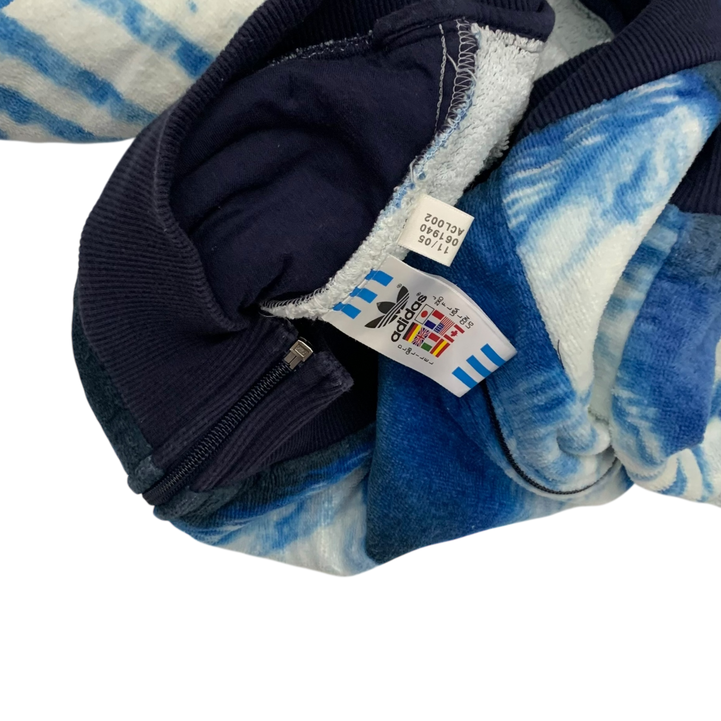 Adidas Vintage ‘Calendar Girls December ‘83’ Track Jacket Blue (Fits M)