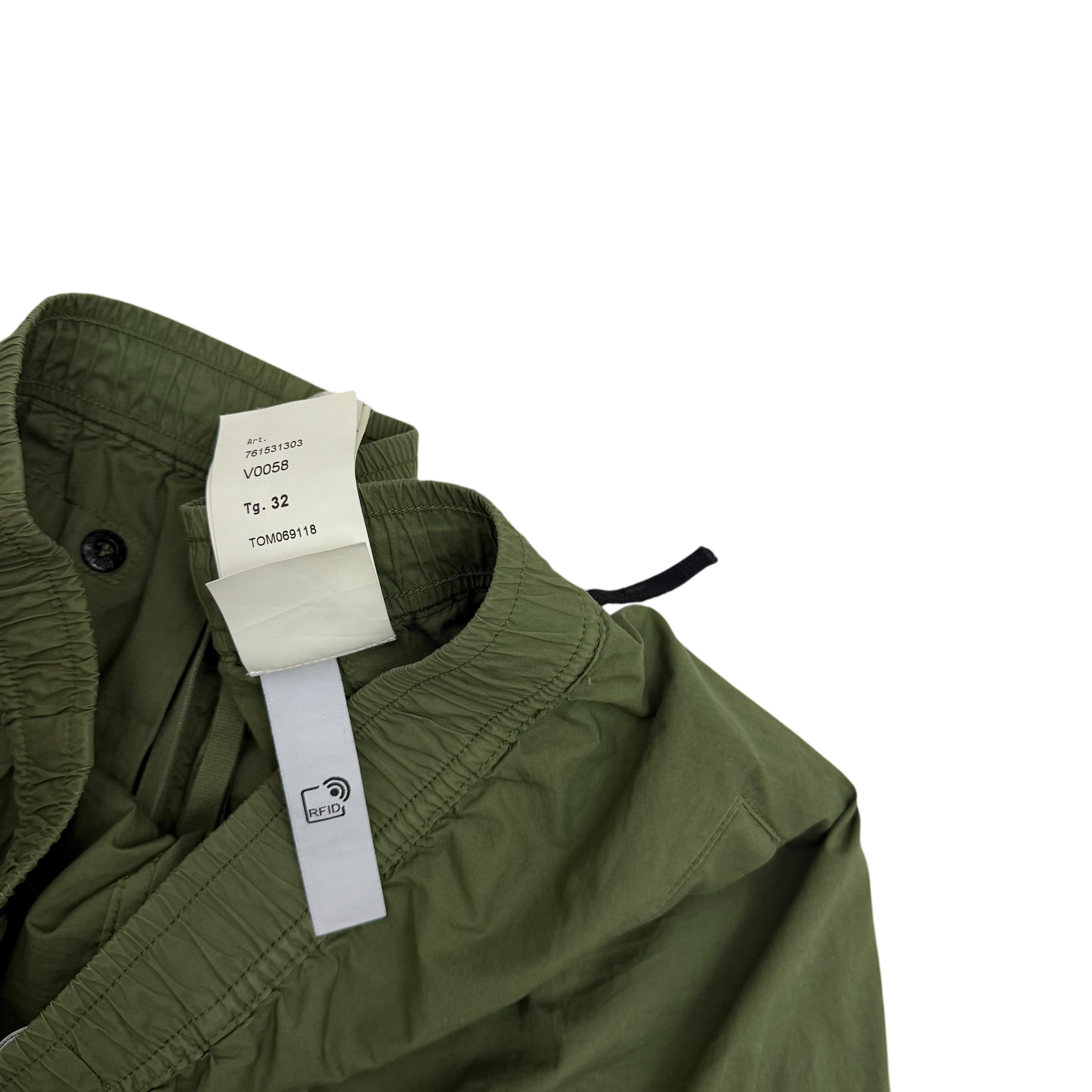 Stone Island Type RE-T Cargo Pants Military Green (W32”)