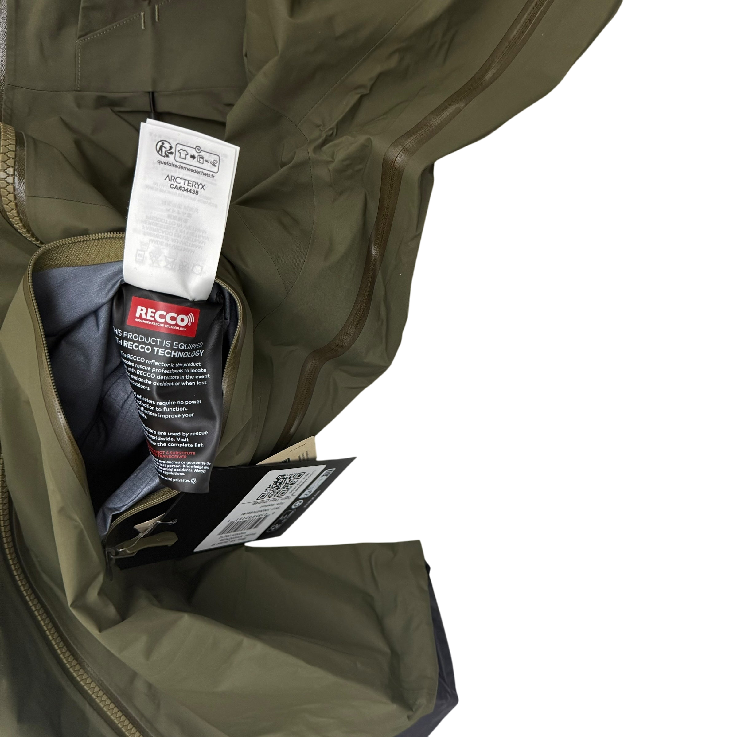 Arc'teryx Beta AR Gore-Tex Pro Jacket ‘Tatsu’ Green (Size M)