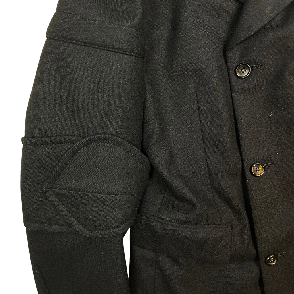 Comme Des Garcons Homme Plus AD2016 Buckle Armour Wool Coat (Size L)