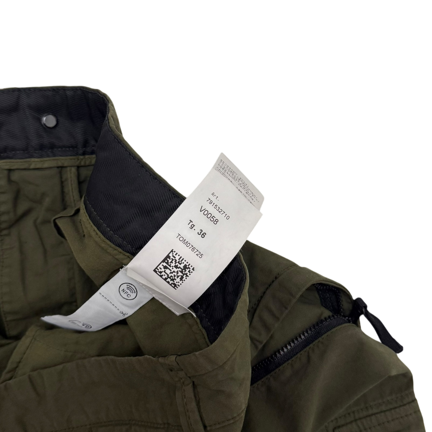 Stone Island Type RE-T Cargo Pants Army Green (Size 36”)