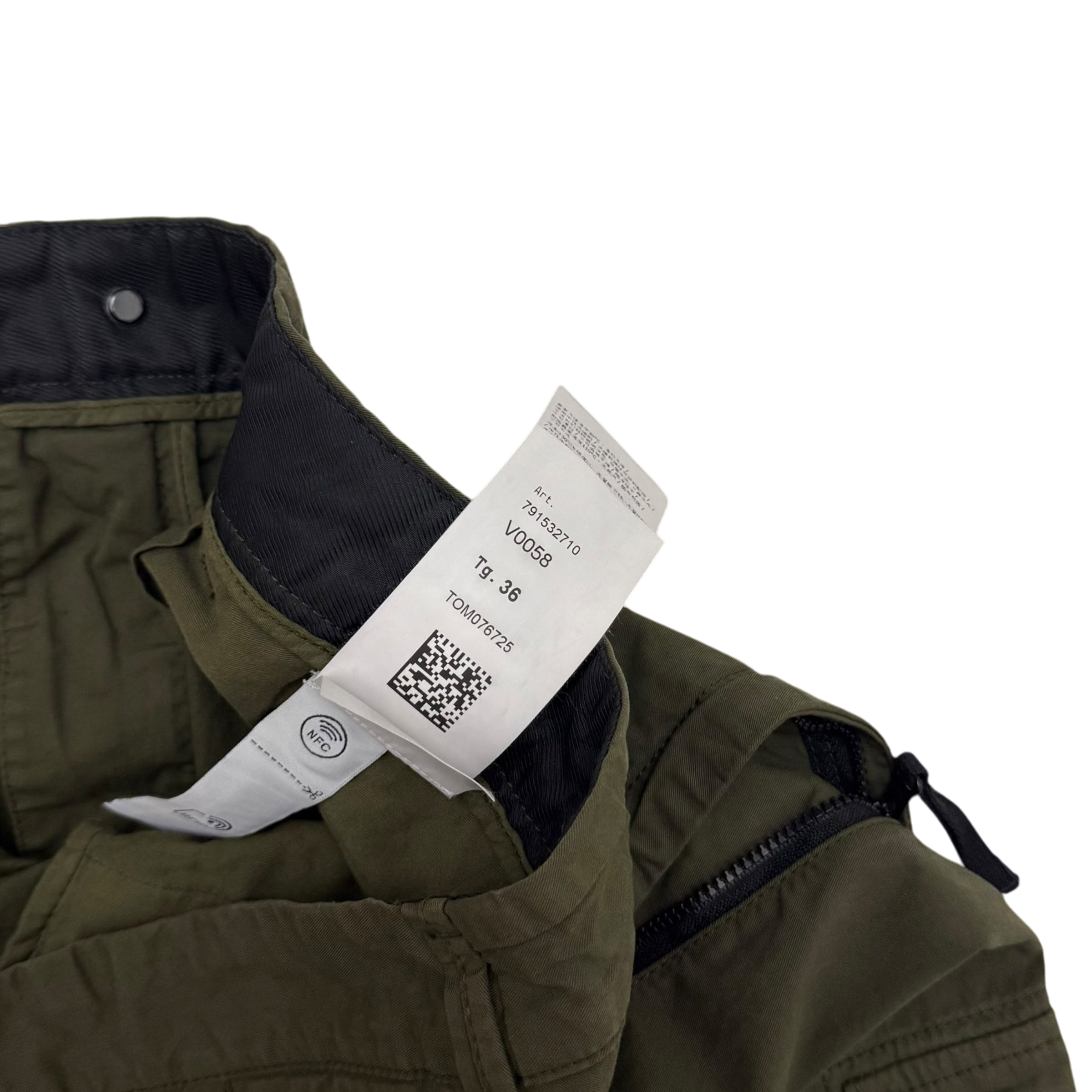 Stone Island Type RE-T Cargo Pants Army Green (Size 36”)