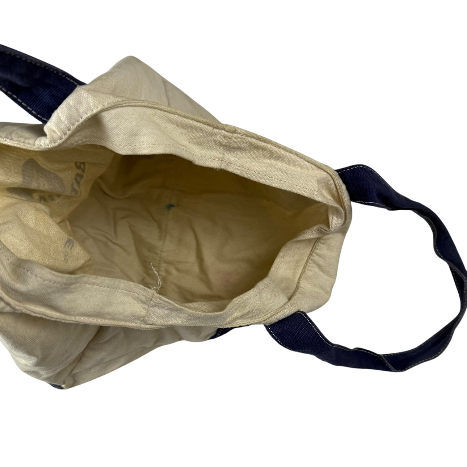 BAPE (A Bathing Ape) Tote Bag Cream/Navy