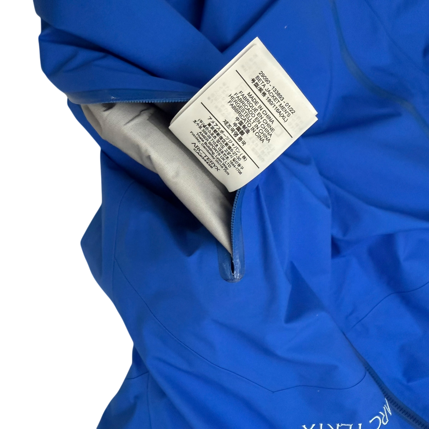Arc'teryx Beta Gore-Tex Jacket Royal Blue (Size XL)