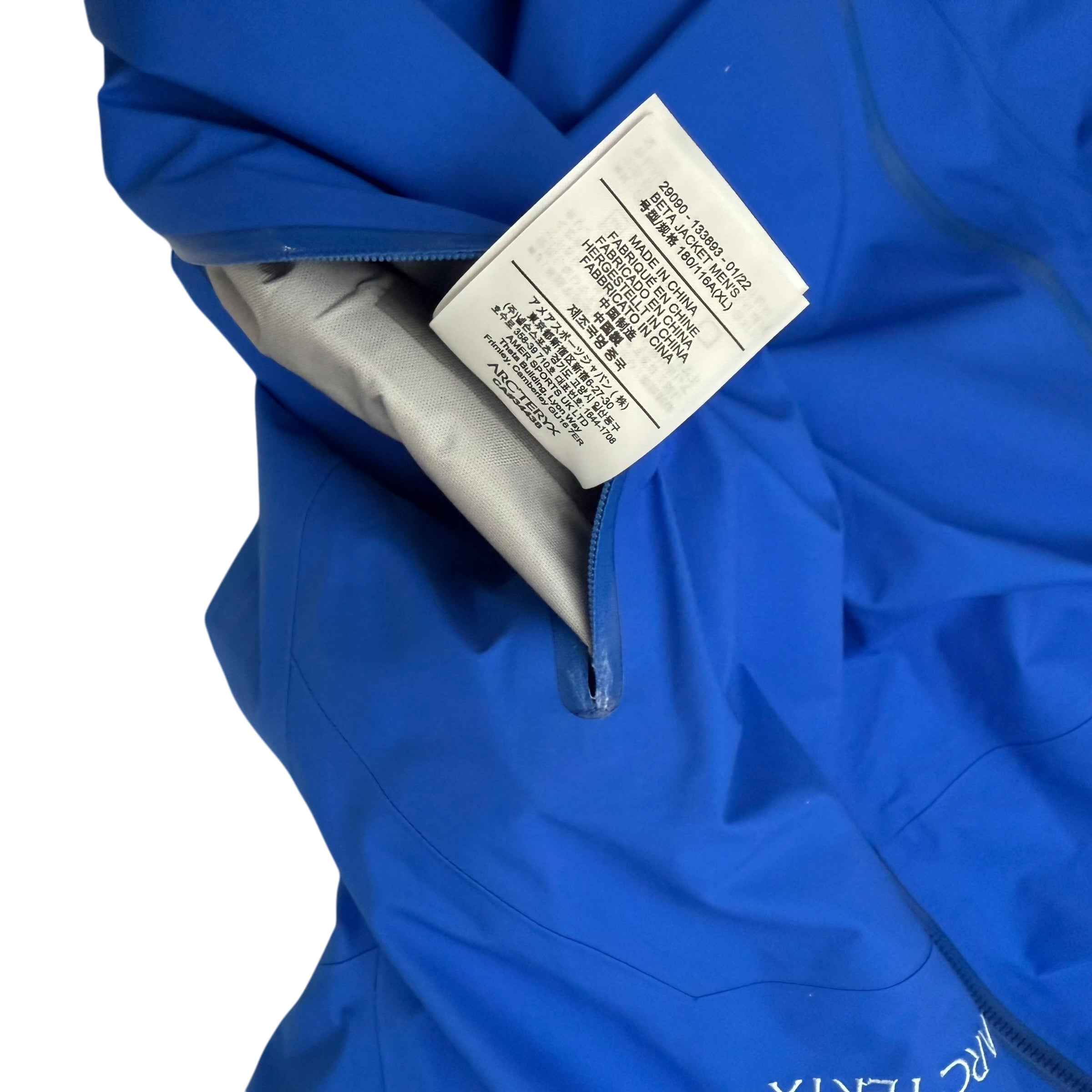 Arc'teryx Beta Gore-Tex Jacket Royal Blue (Size XL)