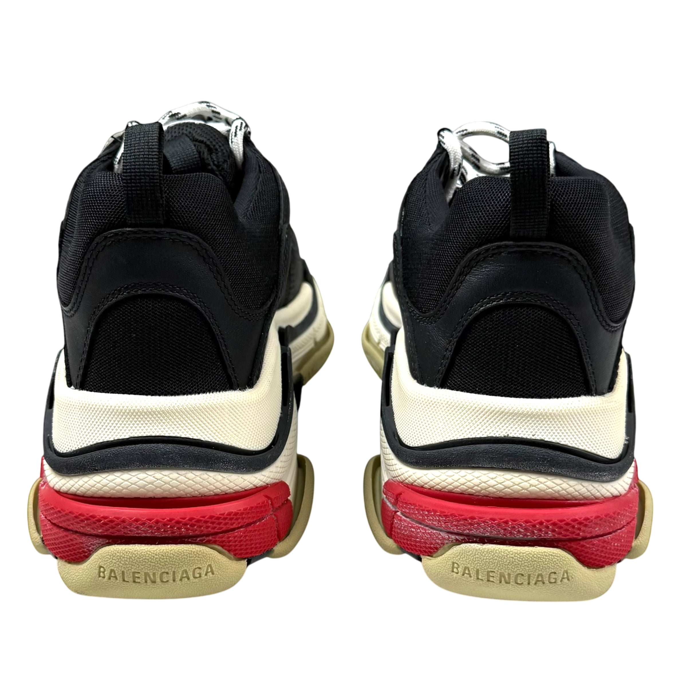 Balenciaga Triple S Black White Red (2018 Reissue) (US11/UK10/EU44)