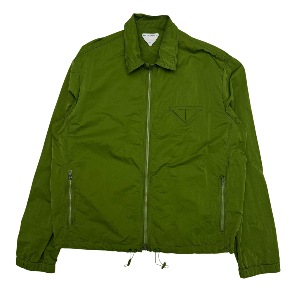 Bottega Veneta Zip Nylon Technical Jacket Green (size XL)
