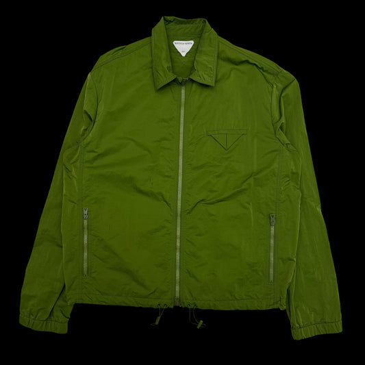 Bottega Veneta Zip Nylon Technical Jacket Green (size XL)