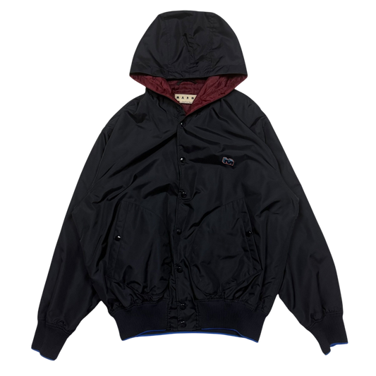 Marni Oversized Nylon Jacket Navy (Fits XL–XXL)