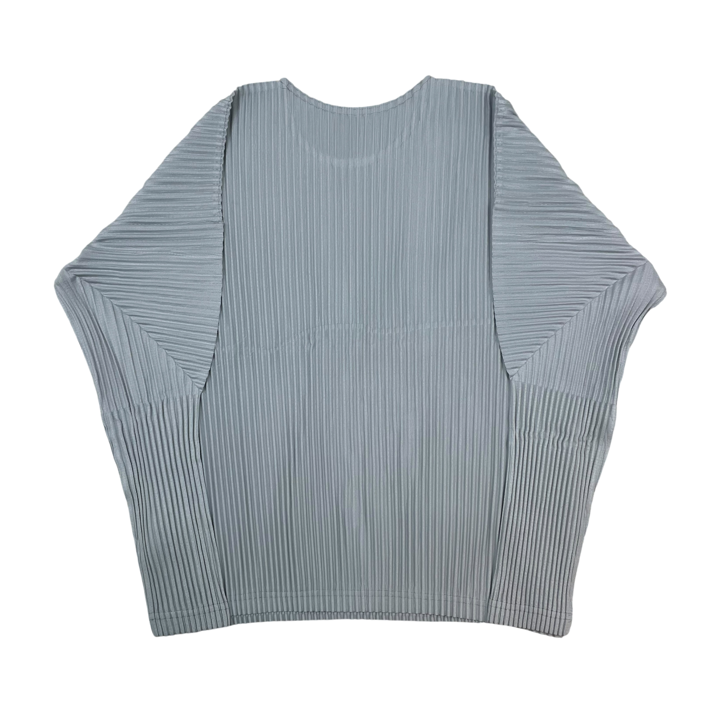 Issey Miyake Homme Plisse Pleated Long Sleeve Grey (Size 1)