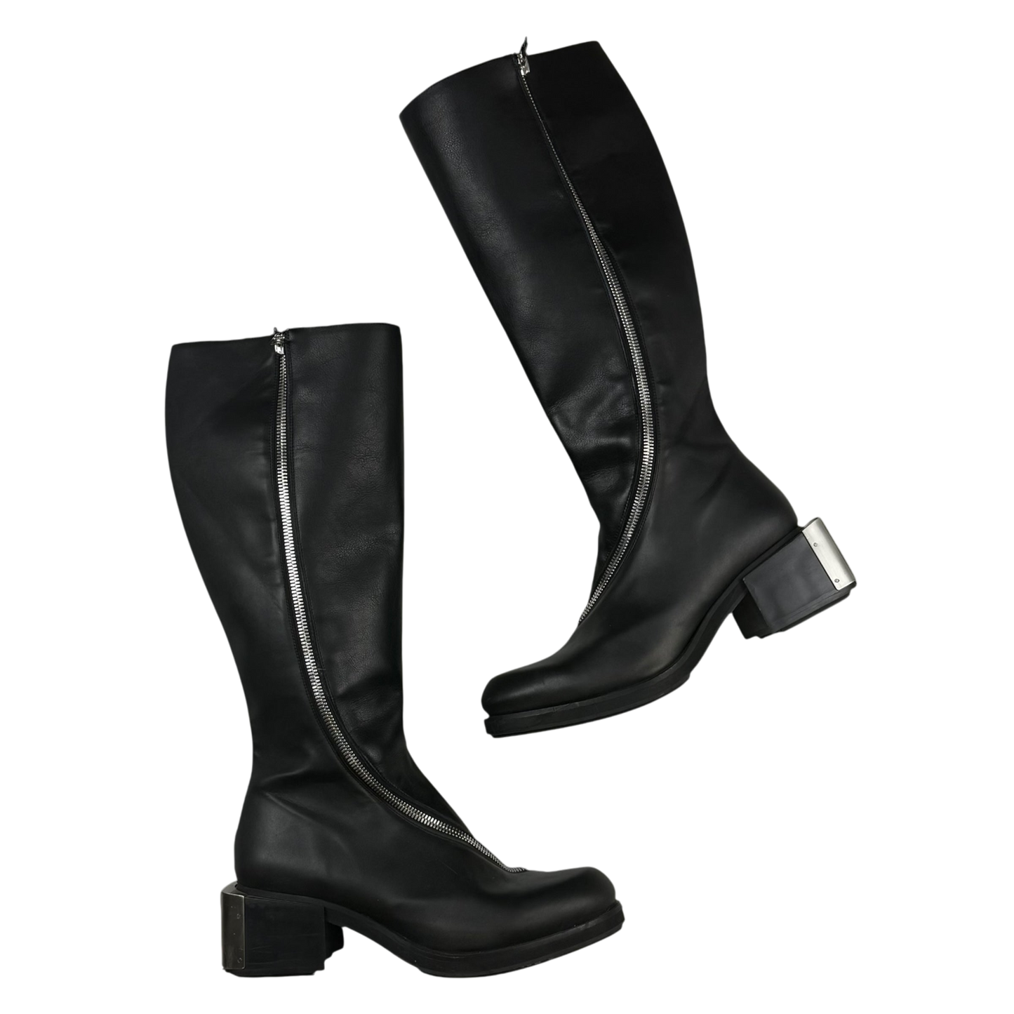 GmbH Knee-High Leather Riding Boots (fits US12)