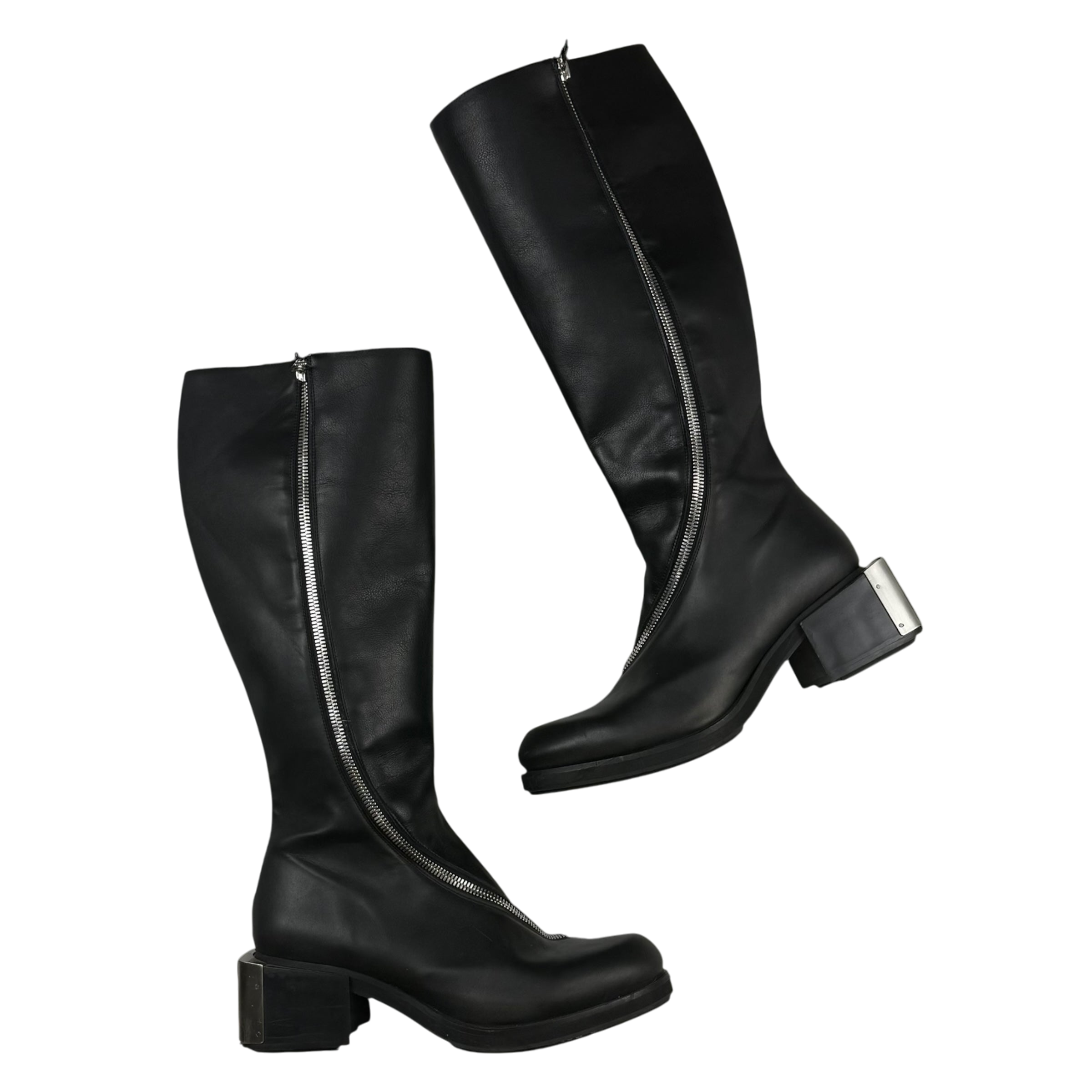 GmbH Knee-High Leather Riding Boots (fits US12)