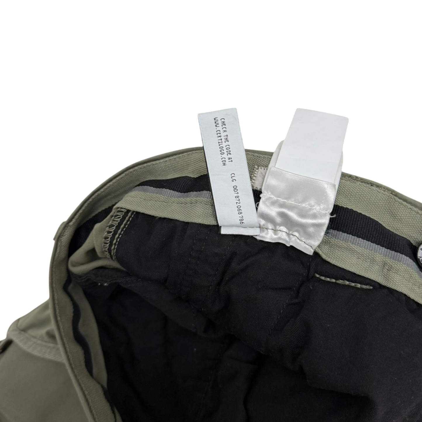 C.P. Company Loose Fit Cargo Trousers Olive Green (Size XL)