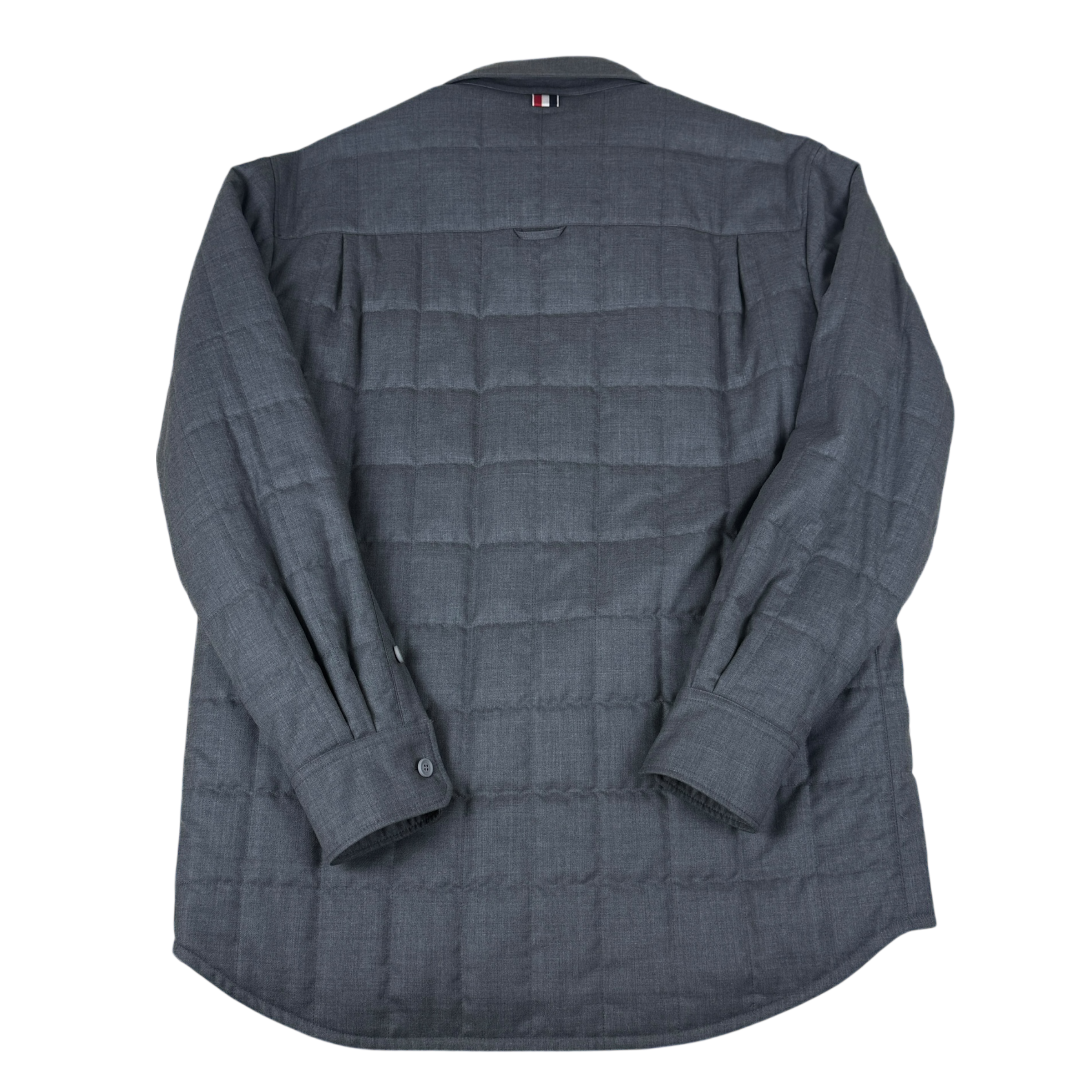 Thom Browne Wool Padded Down Jacket Grey (Size 3/L)