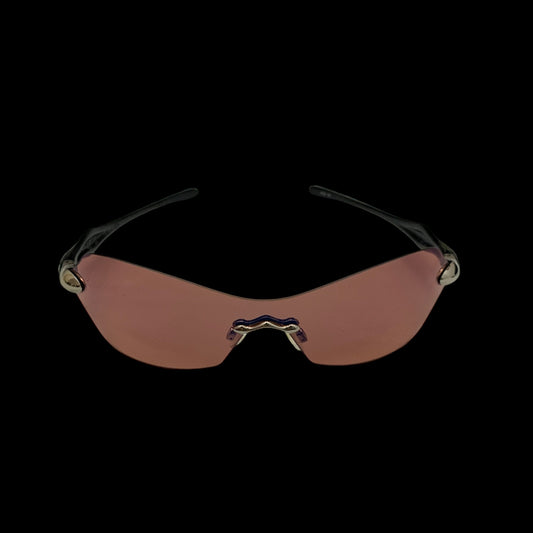 Oakley 2000s Dartboard Sunglasses Black / Dark Pink