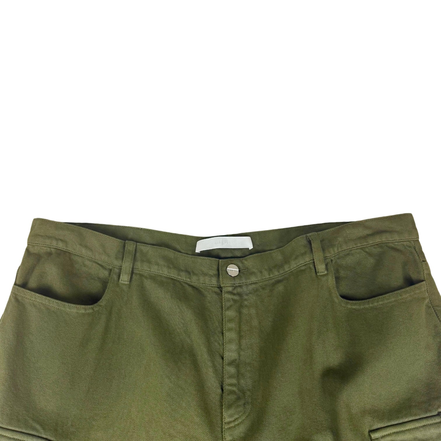 Dion Lee Sunfade Ombré Multipocket Jeans Military Green (Size 36”)