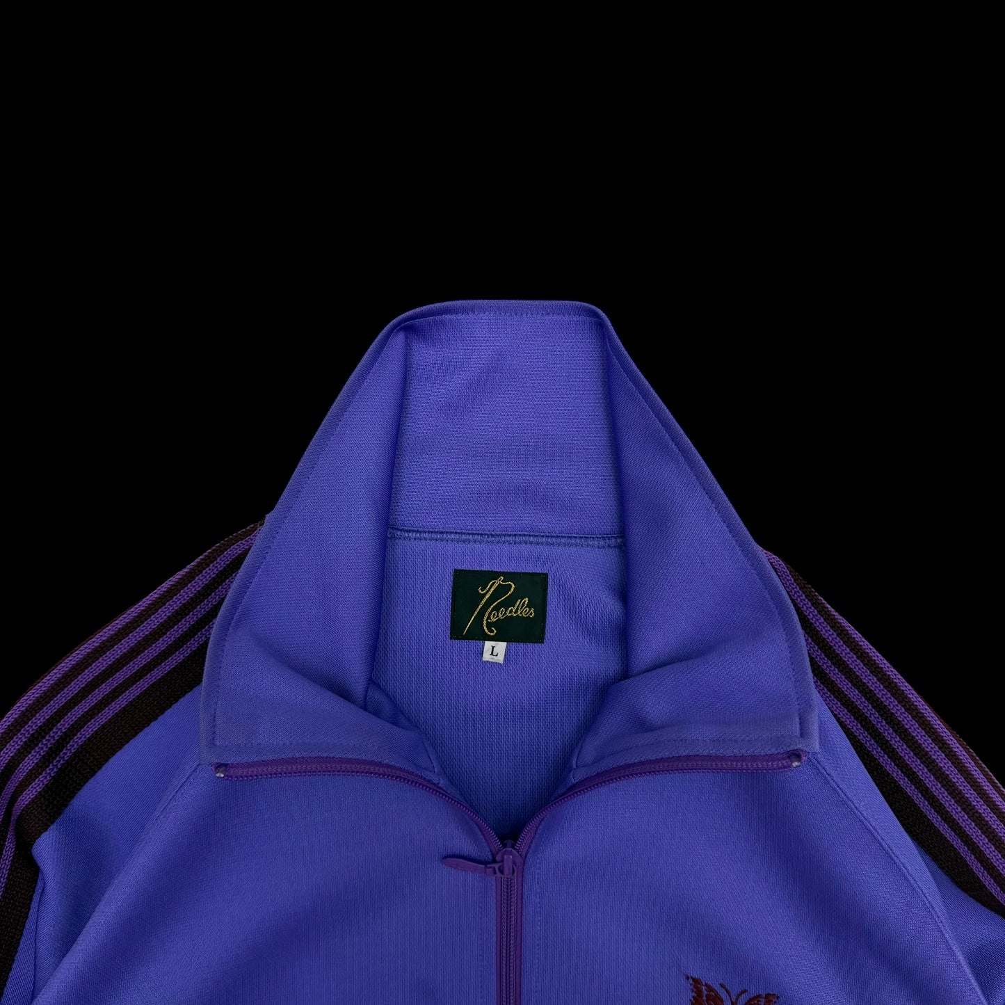 Needles Poly Smooth Track Jacket Violet / Purple (Size L)