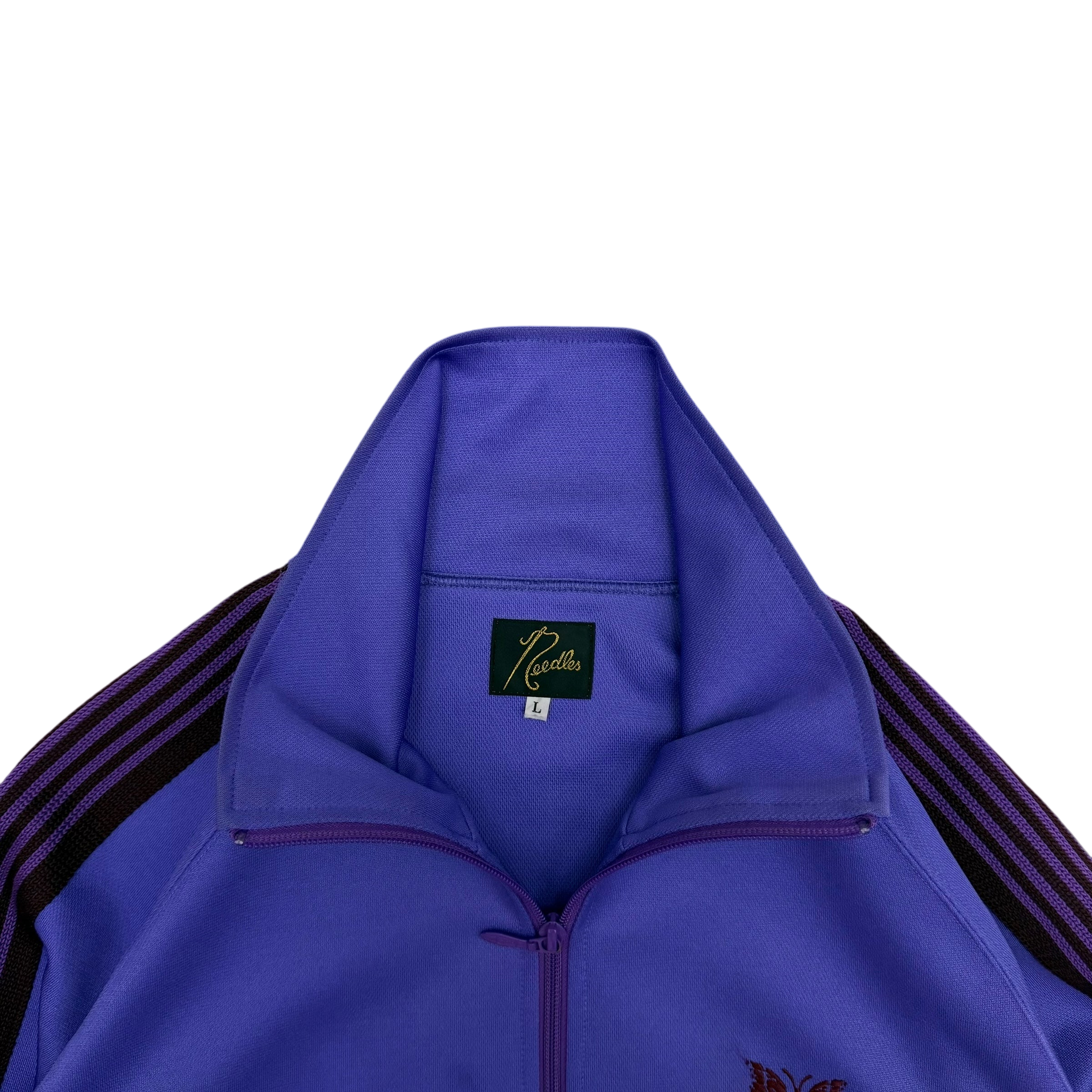 Needles Poly Smooth Track Jacket Violet / Purple (Size L)