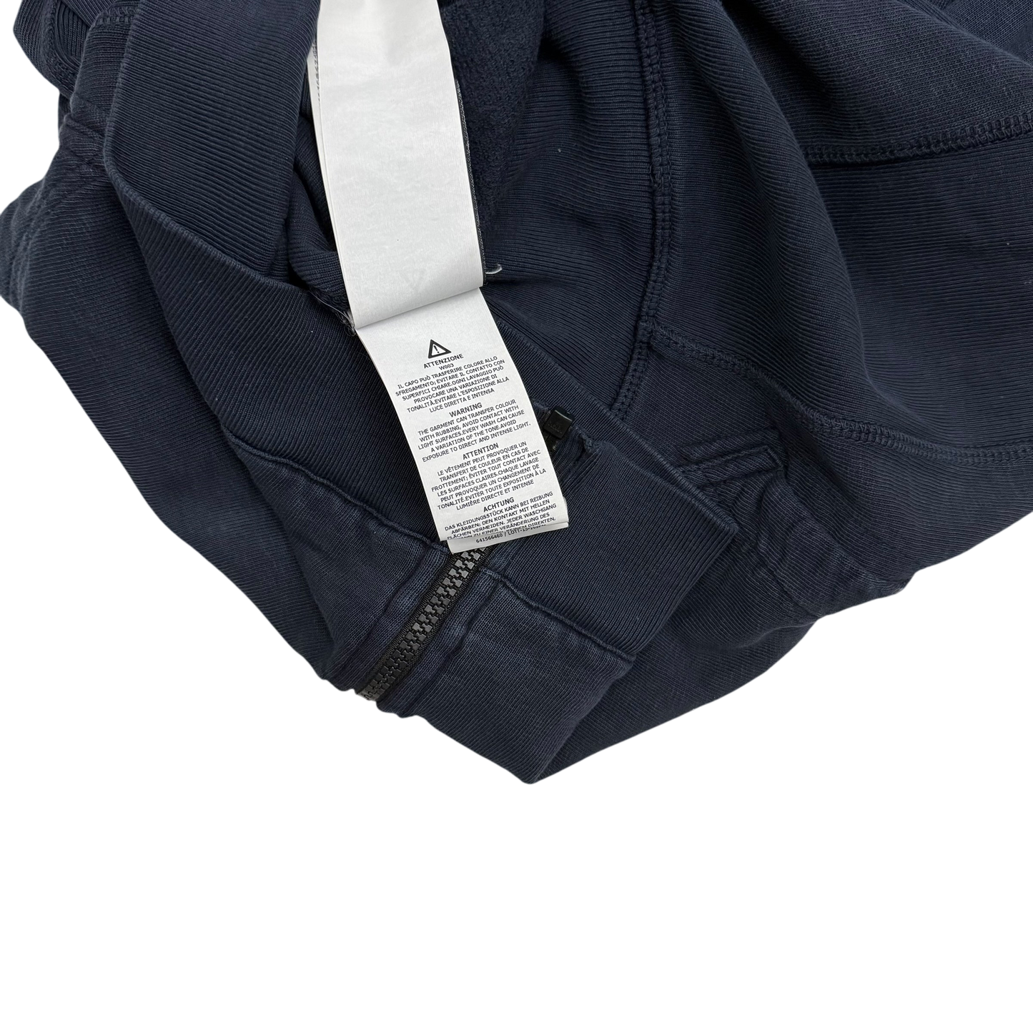 Stone Island Full Zip Sweatshirt Navy(Size XXL)