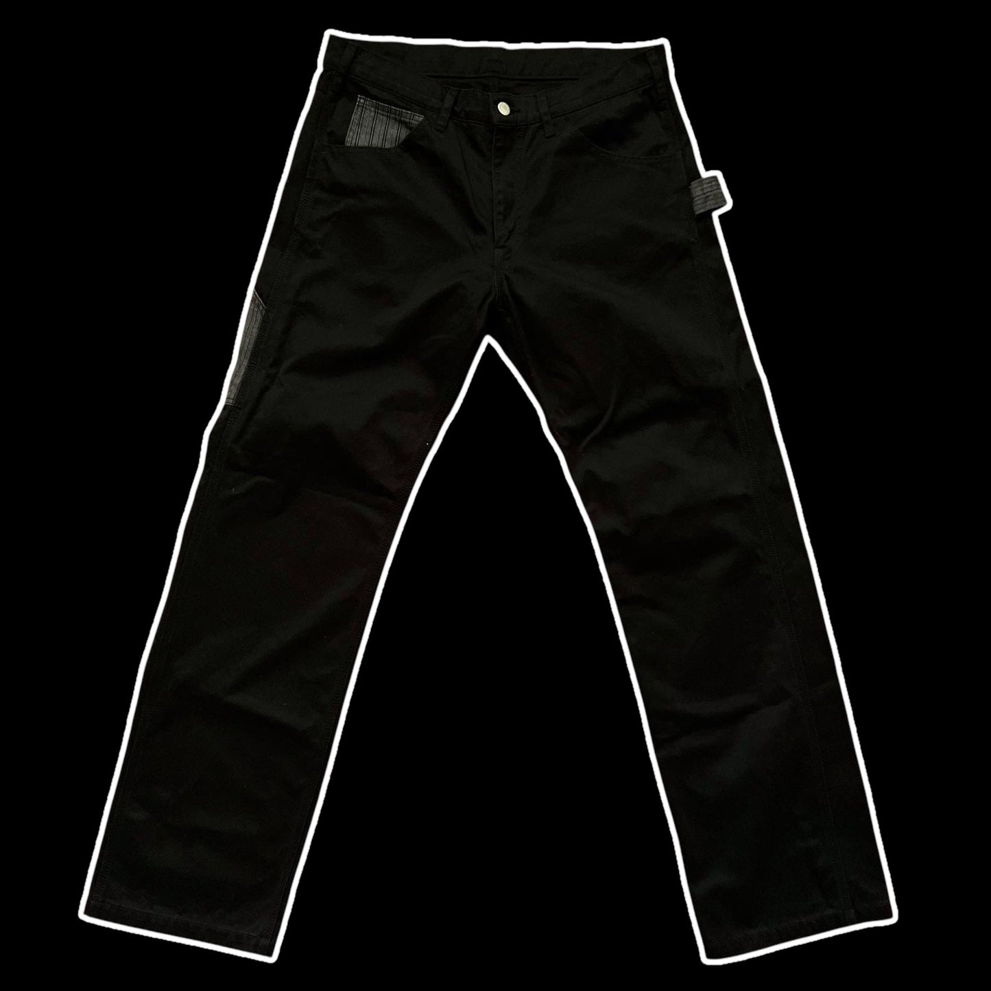 AD2009 Comme des Garçons (CDG) Homme Two-Tone Carpenter Pants (Fits 33)