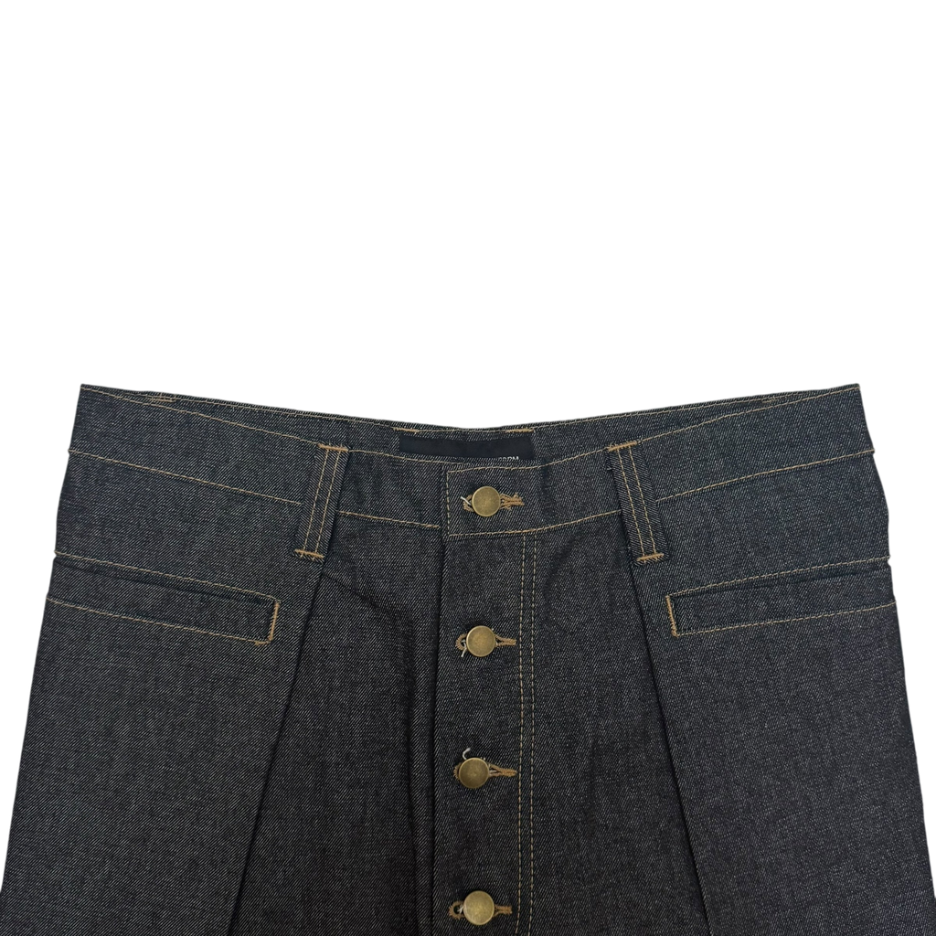 Kraftwork SS 2025 Uniform Pleated Denim Jeans (Fits 34”)