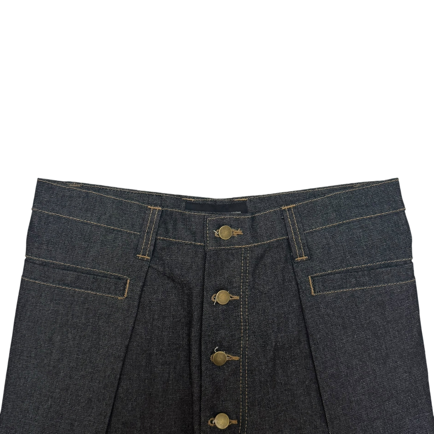 Kraftwork SS 2025 Uniform Pleated Denim Jeans (Fits 34”)