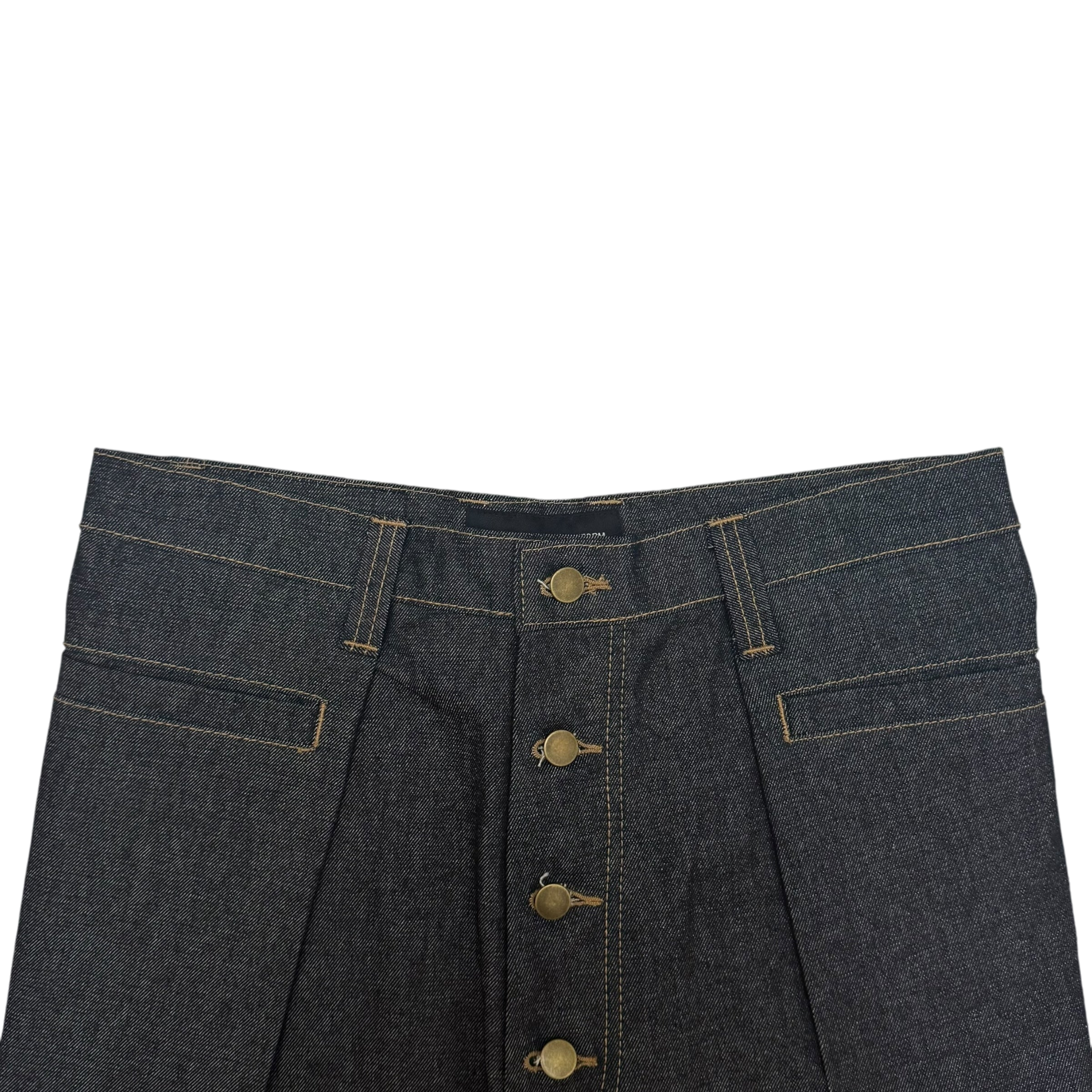 Kraftwork SS 2025 Uniform Pleated Denim Jeans (Fits 34”)