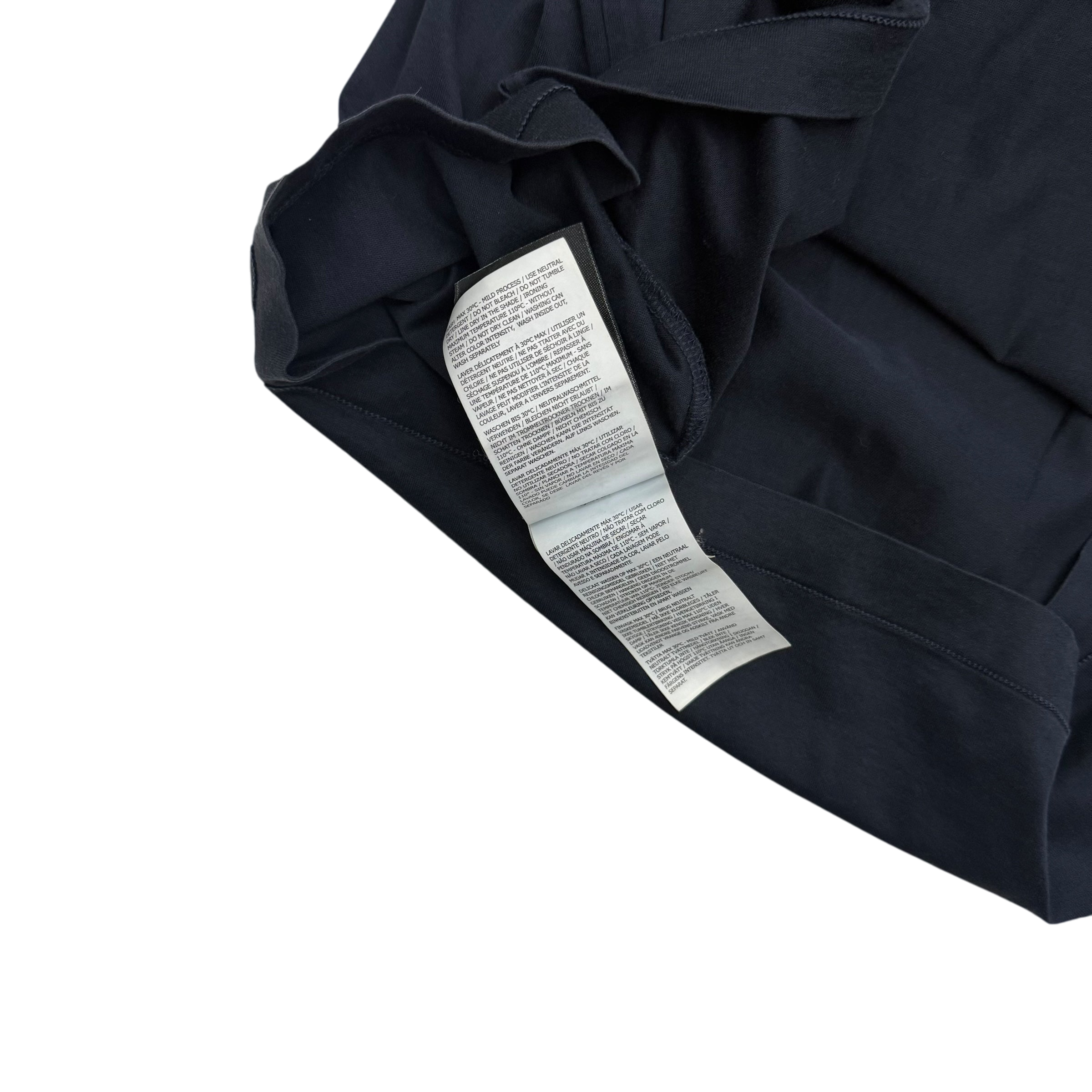 Stone Island Logo Patch T-Shirt Navy (Fits L-XL)