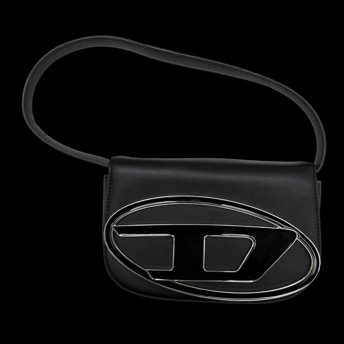 Diesel 1DR Womens Shoulder Bag Black