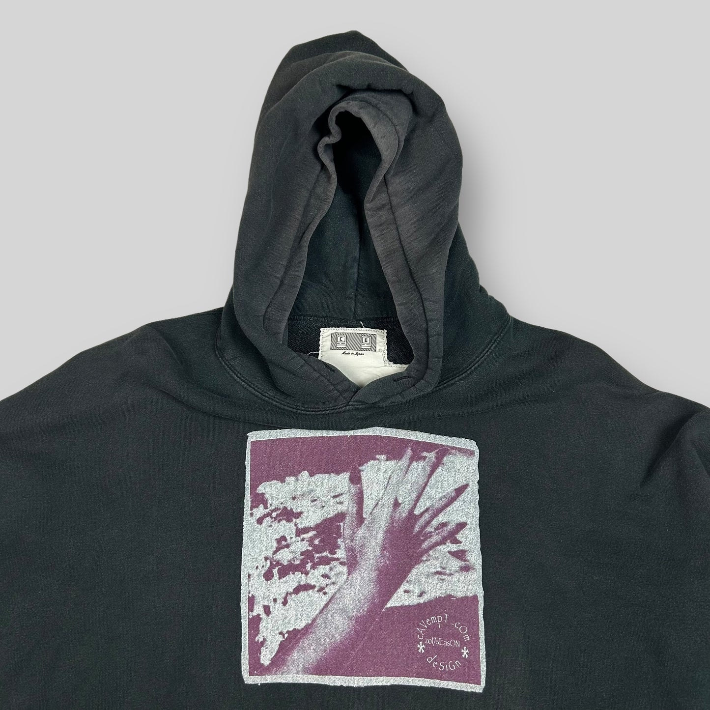 Cav Empt Signal Process Hoodie Black (Fits M/L)