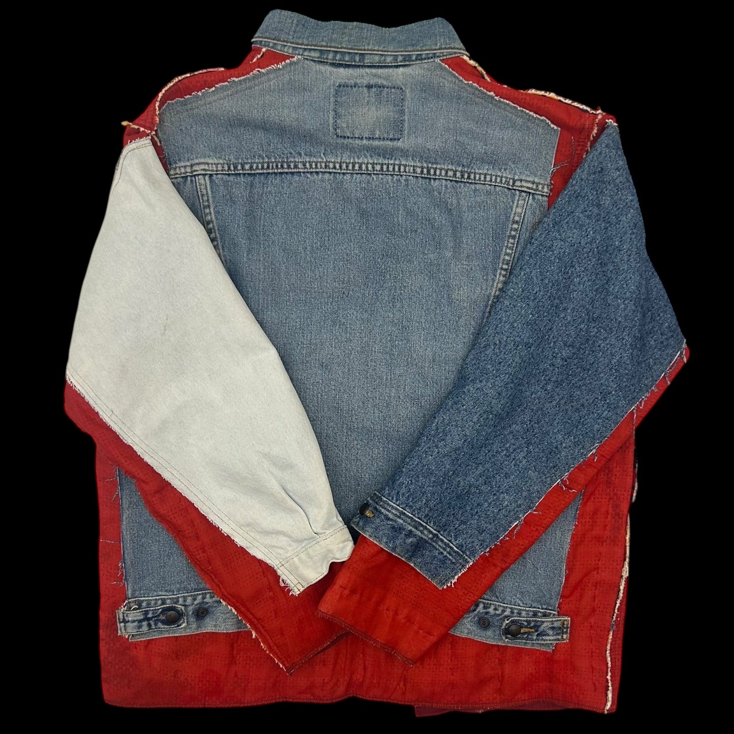 Needles Rebuild Patchwork Denim Jacket (Fits L/XL)