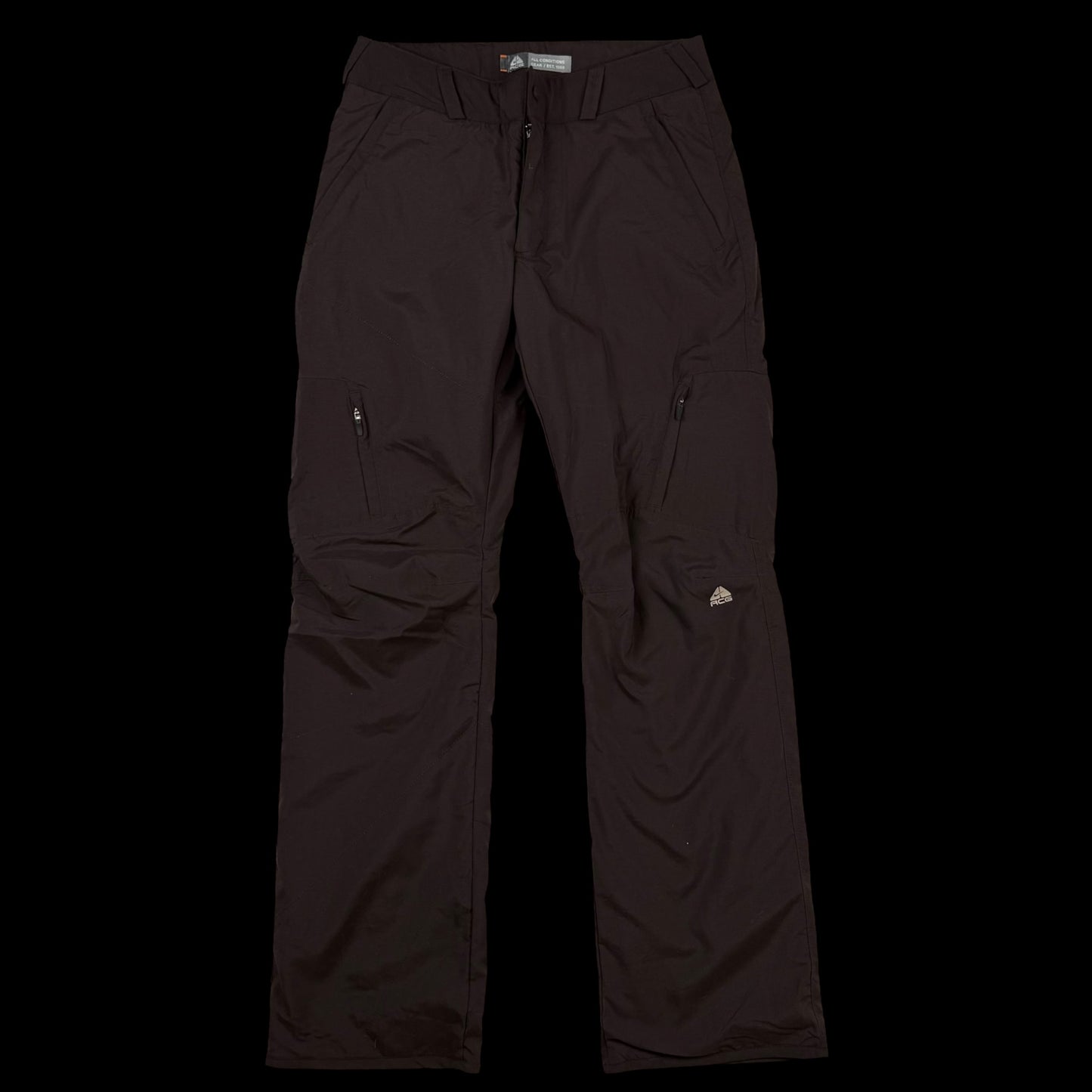 Nike ACG 00s Womens Insulated Cargo Pants Brown (Size 6)