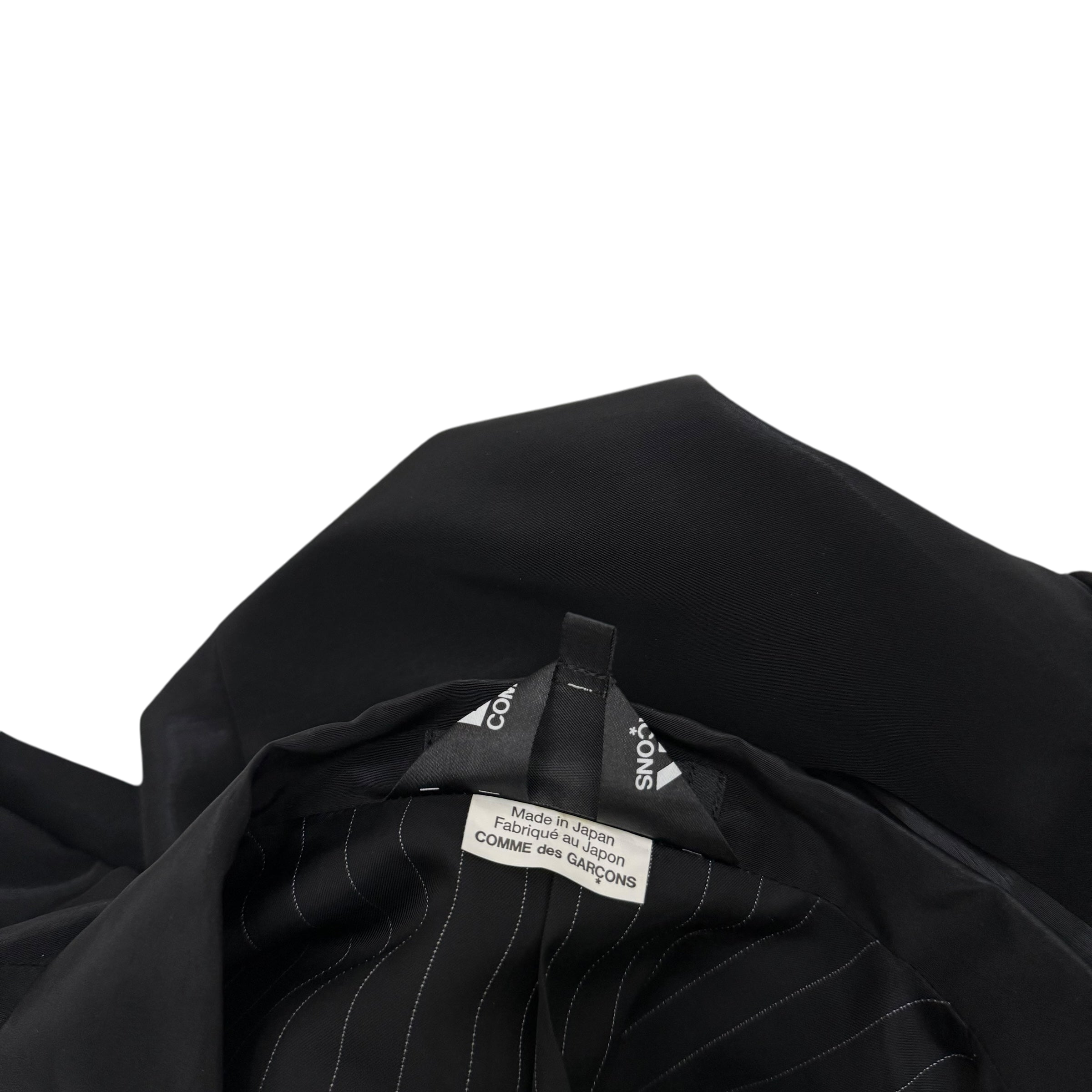 Comme Des Garçons BLACK SS20 Triacetate Blazer Black (Fits M)
