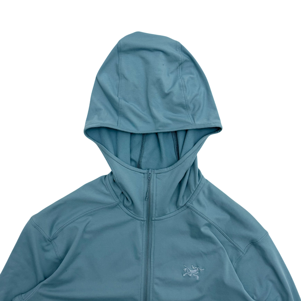 Arc'teryx Kyanite LT Full Zip Hoodie Light Blue (Size S)