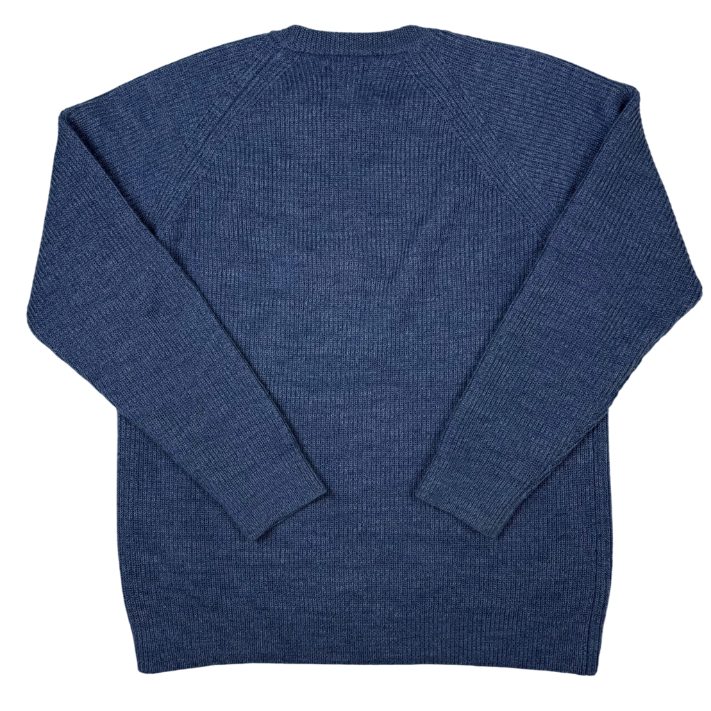 Norse Projects Roald Cotton Wool Sweatshirt Calcite Blue (Size XL)