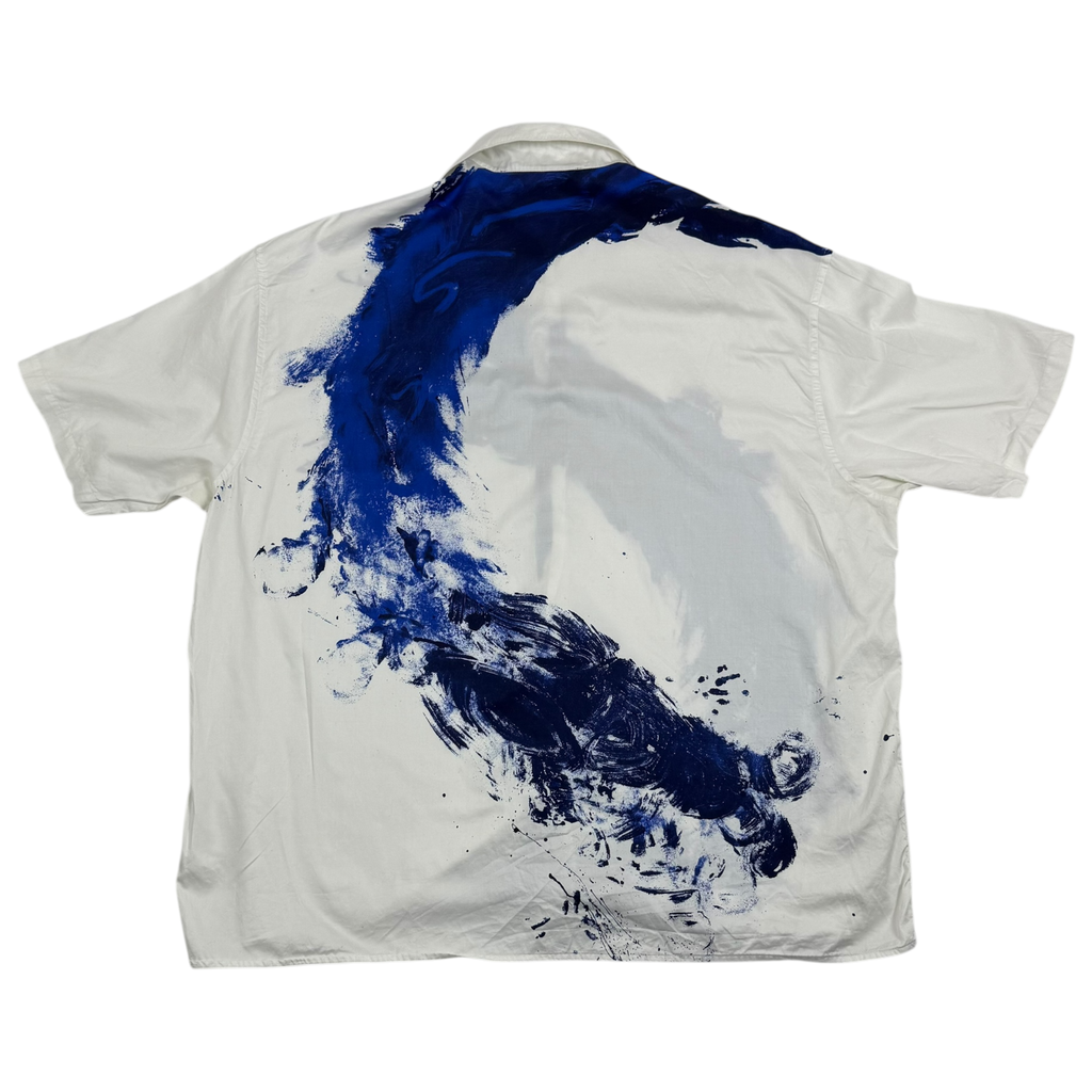 Études x Yves Klein ‘Illusion’ SS Shirt White/Blue (Fits L-XL)