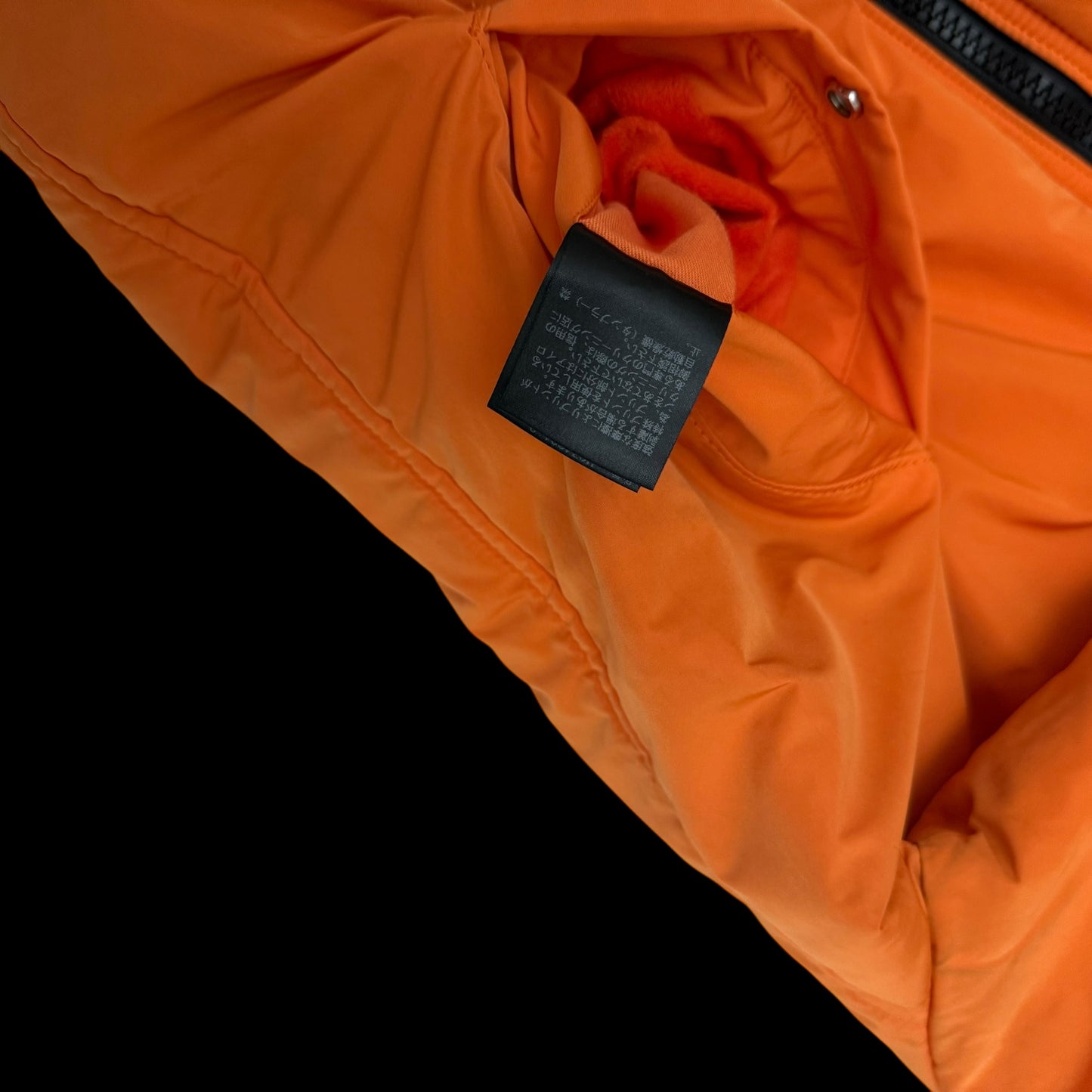 Undercover AW20 Fallen Man Bomber Jacket Black (Fits L-XL)
