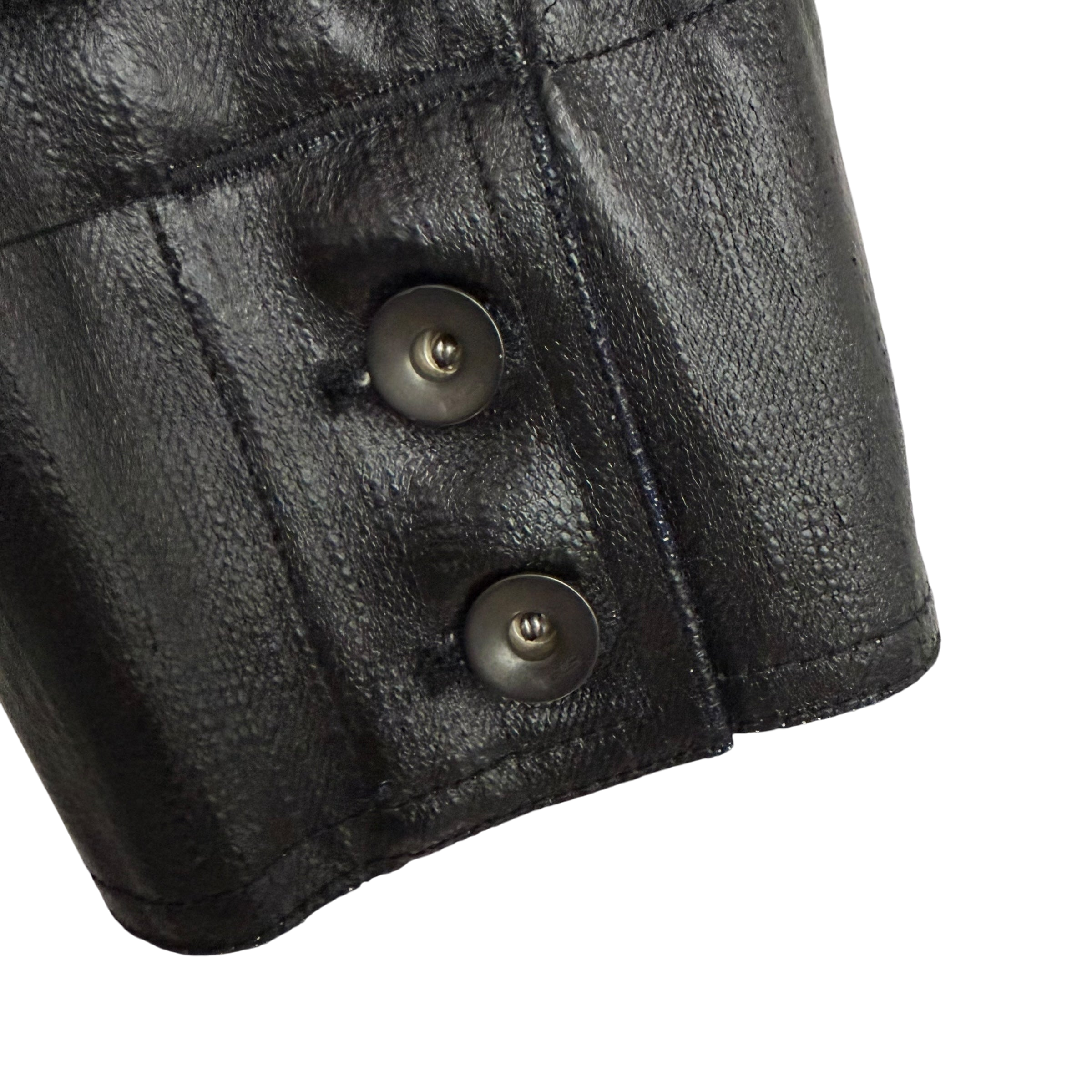 Rick Owens DRKSHDW SS17 Sample ‘Black Rubber’ Walrus Jacket (Fits S-M)