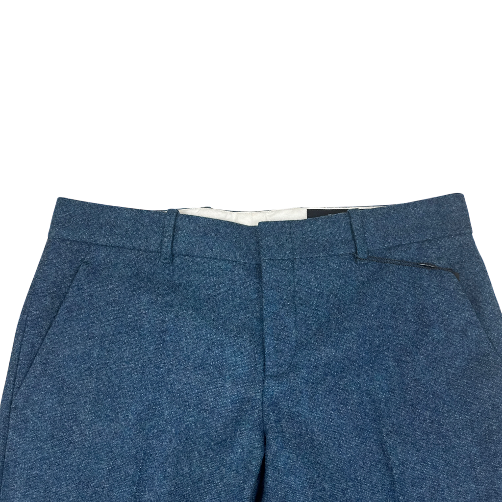 Gucci Pre Fall 2015 Wool Pants Blue (Size 40)