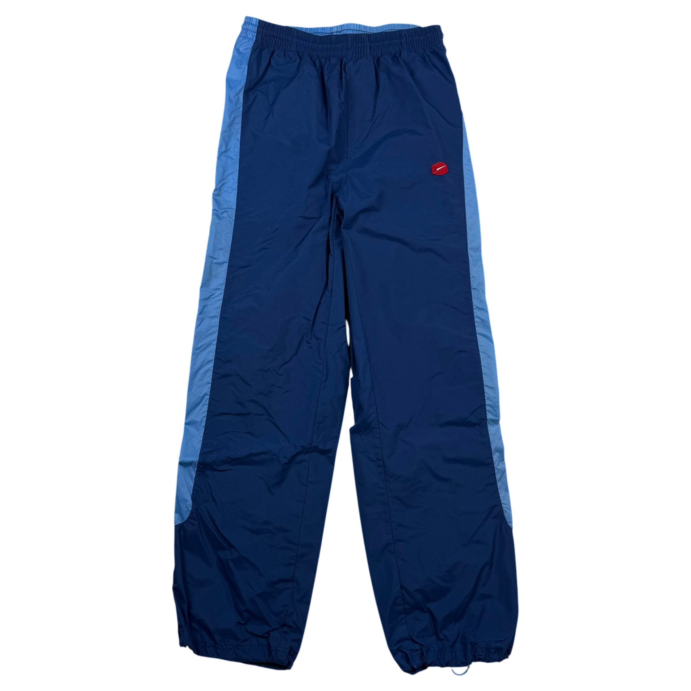 Nike 00s Hex Logo Track Pants Blue (part of set) (Fits S-M)