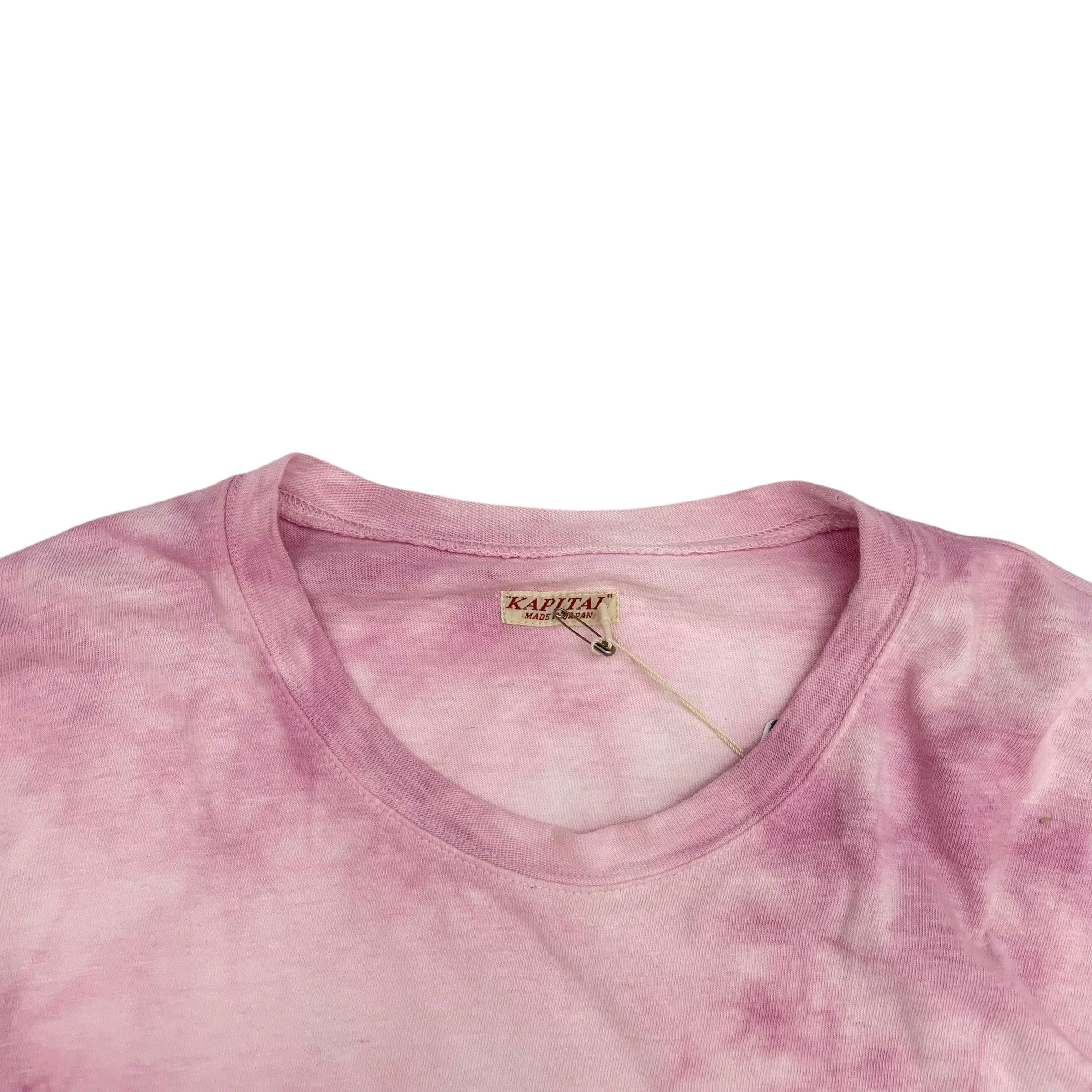 Kapital Dip Dye Nomad Patchwork Longsleeve Pink