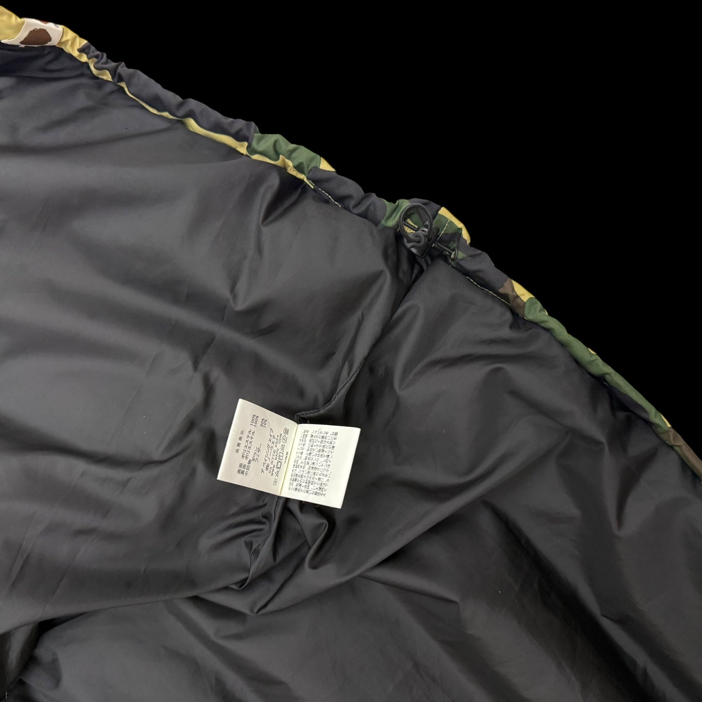 BAPE (A Bathing Ape) 1st Camo Down Vest Yellow (Fits M-L)