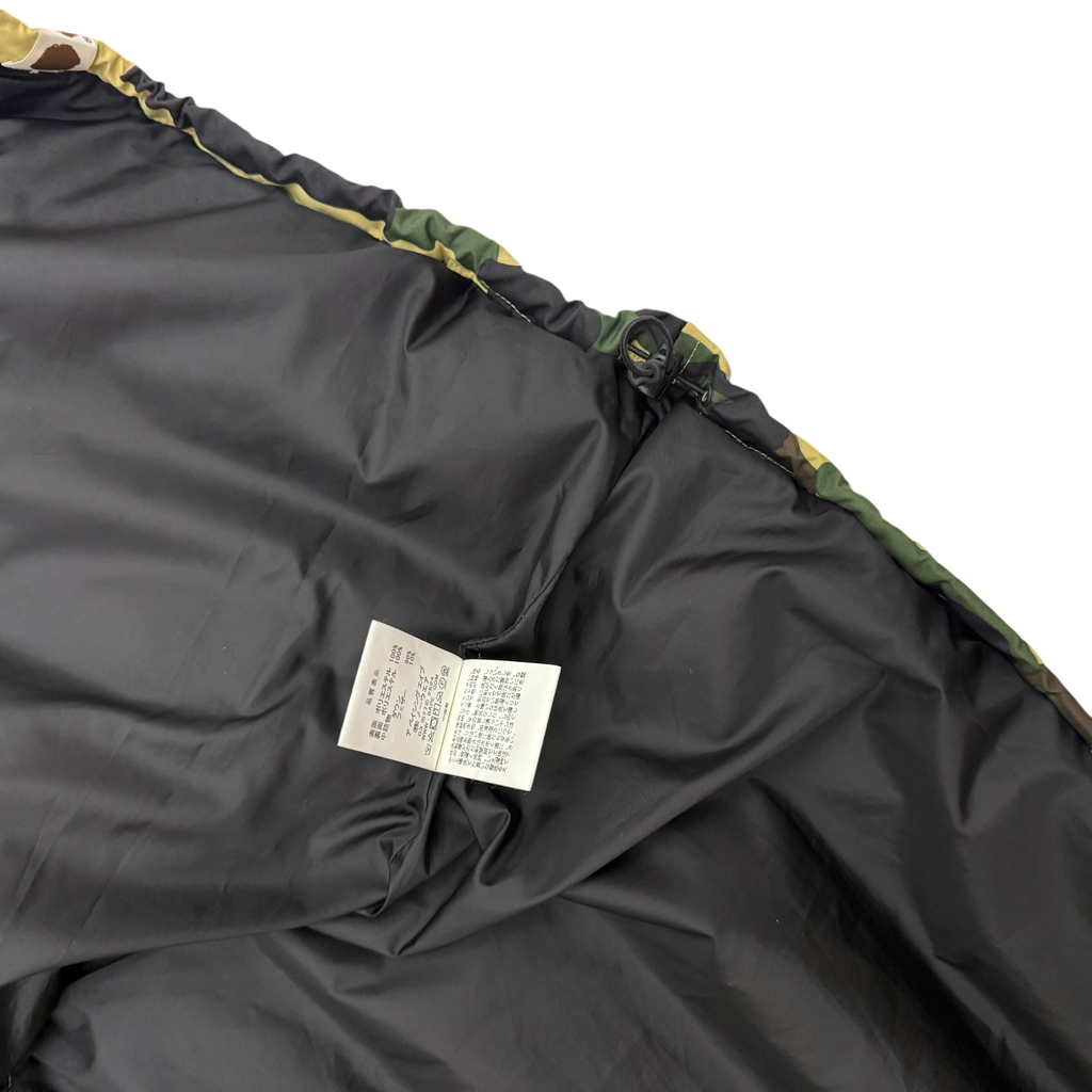 BAPE (A Bathing Ape) 1st Camo Down Vest Yellow (Fits M-L)