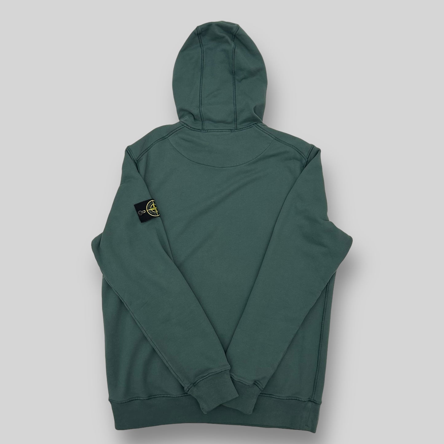 Stone Island Pullover Hoodie Petrol Green (Fits L/XL)