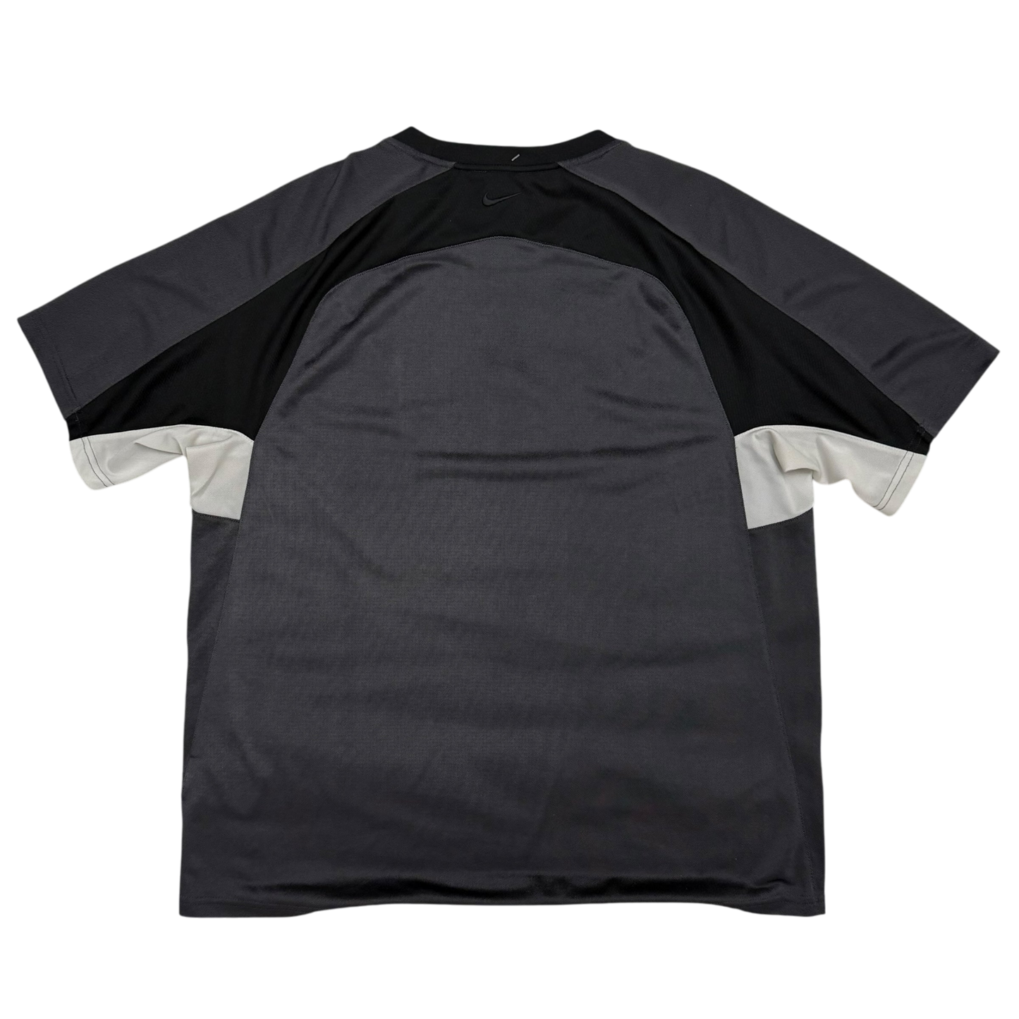 Nike TN Panelled T-Shirt Grey/Black/White (Size L)