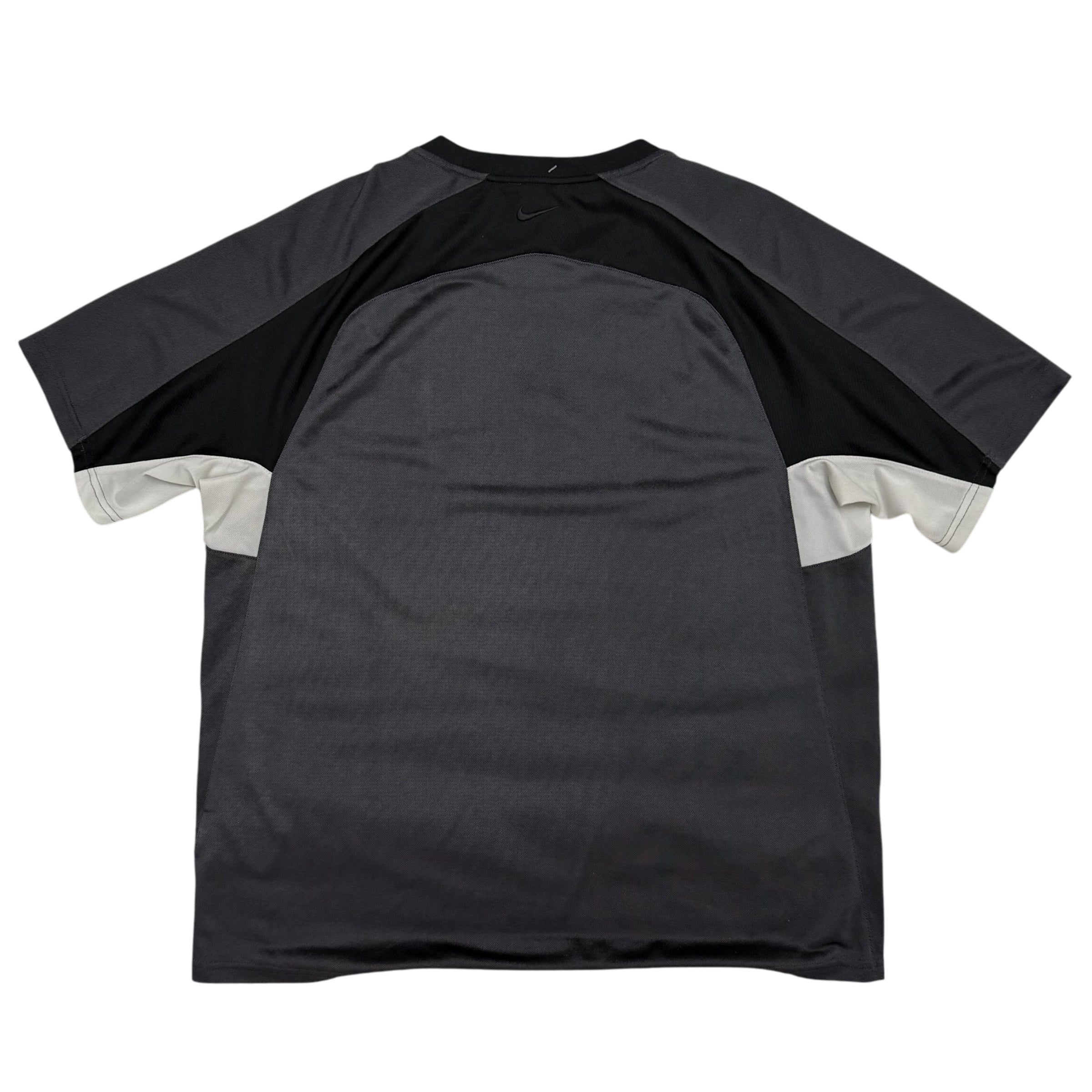 Nike TN Panelled T-Shirt Grey/Black/White (Size L)