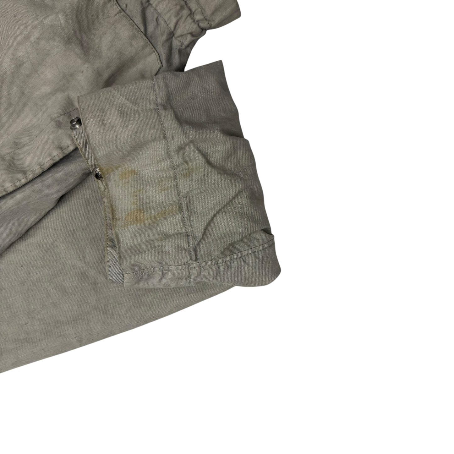 Stone Island SS 2004 Lino Flax Jacket Light Grey (Size M)