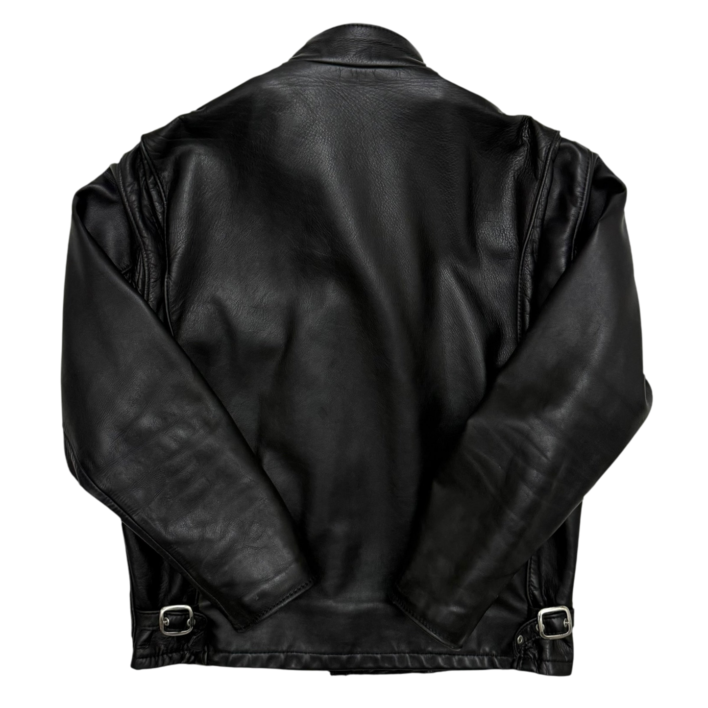 Schott 641 Horsehide Cafe Racer Jacket Black (Fits M-L)