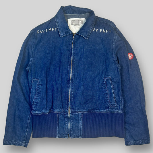 Cav Empt Denim Zip Up Jacket (Size M)