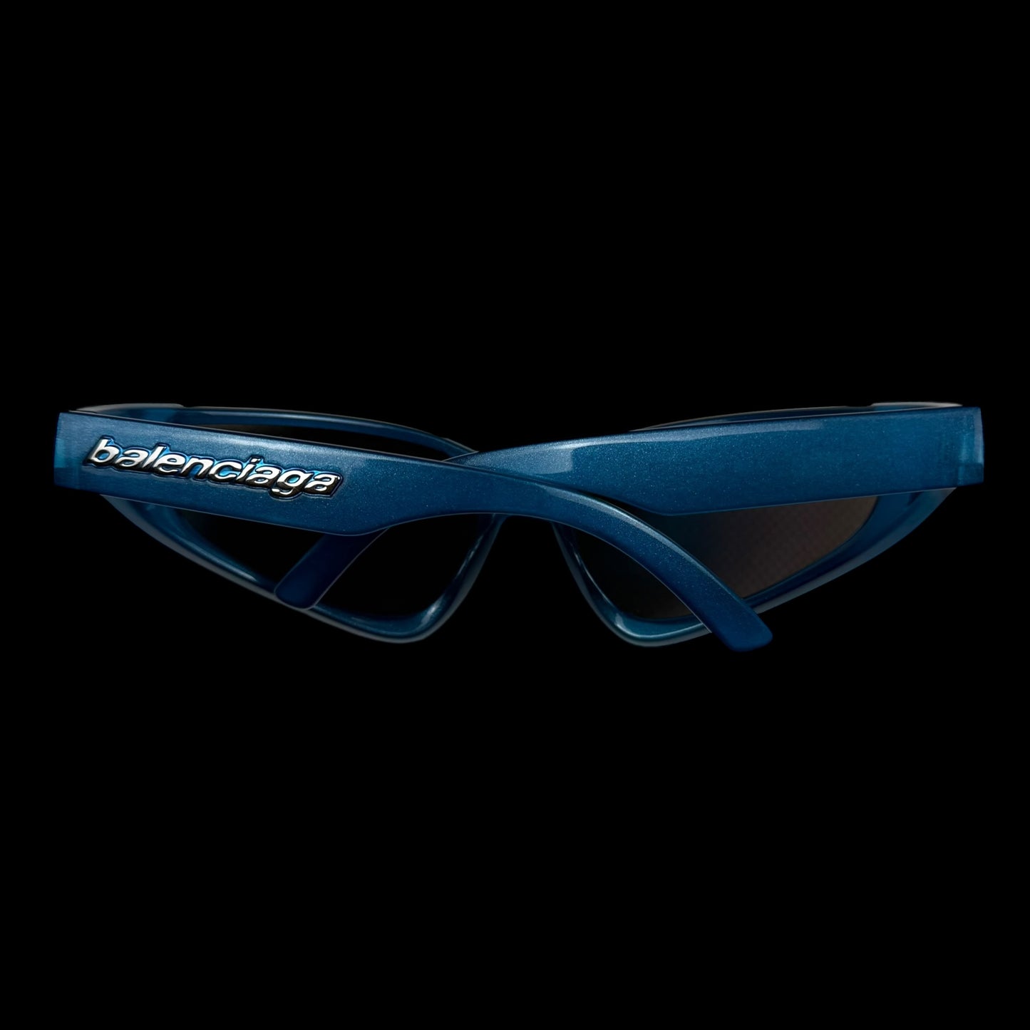 Balenciaga Xpander Cat-Eye Frame Sunglasses Light Blue